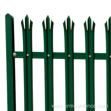 New Design tubular steel fence aluminium palisade fence